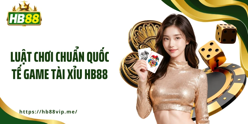 Luật chơi chuẩn quốc tế game tài xỉu HB88