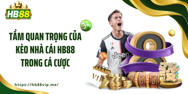 Tầm quan trọng của kèo nhà cái HB88 trong cá cược